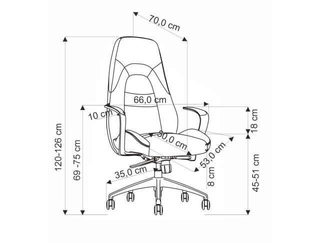 Darbo kėdė DARWIN 10 Darbo kėdė DARWIN 10