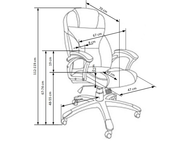 Darbo kėdė DESMOND 9 Darbo kėdė DESMOND 9