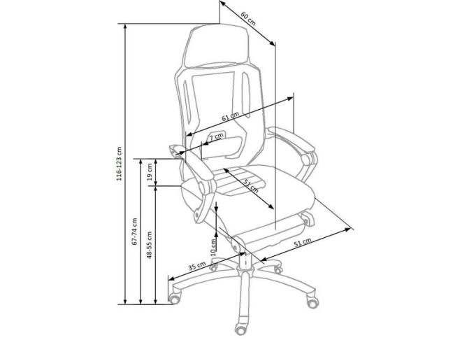 Darbo kėdė FREEMAN 9