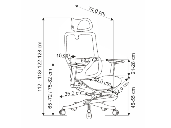 Darbo kėdė OSVALDO 9 Darbo kėdė OSVALDO 9