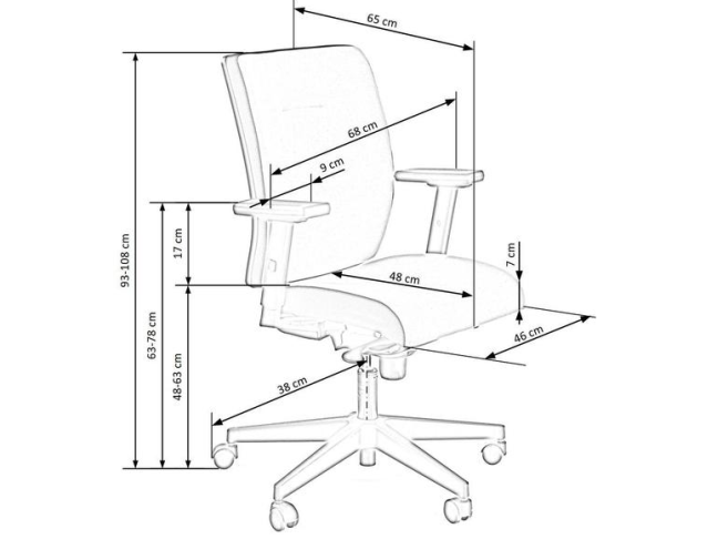 Darbo kėdė POP 12 Darbo kėdė POP 12