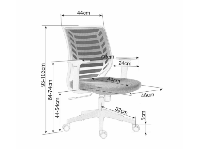Darbo kėdė Q-320 11