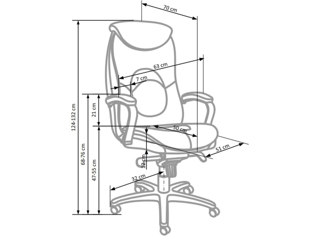 Darbo kėdė QUAD 8 Darbo kėdė QUAD 8
