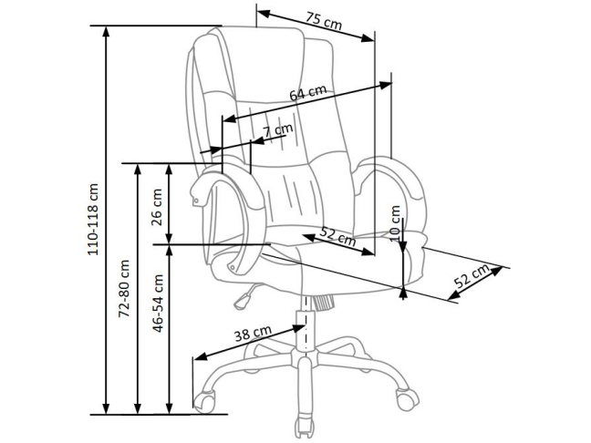 Darbo kėdė RELAX 2 1