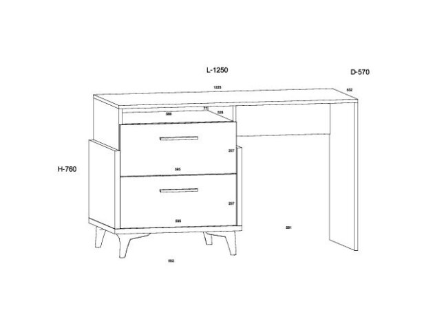 Darbo stalas HEY-04 5