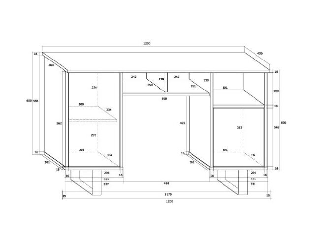 Darbo stalas KIN-09 4