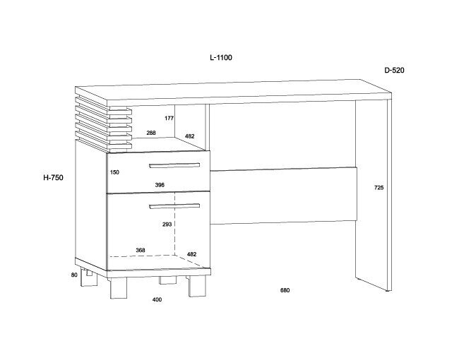 Darbo stalas LAM-01 5