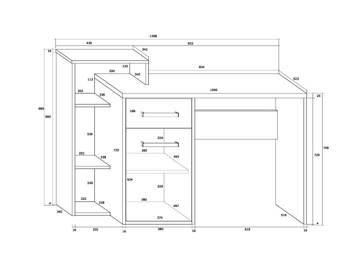 Darbo stalas RIO-03 5
