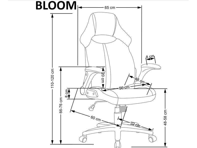 Darbo kėdė BLOOM 15