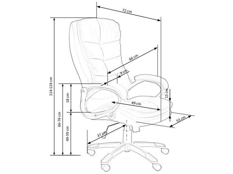 Darbo kėdė PRESTON 8 Darbo kėdė PRESTON 8