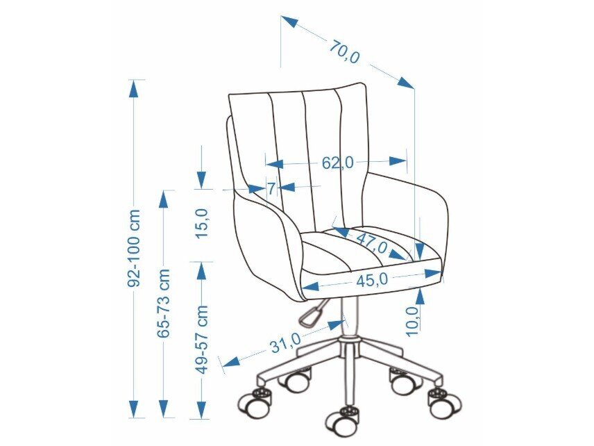 Darbo kėdė MISHEL 1 Darbo kėdė MISHEL 1