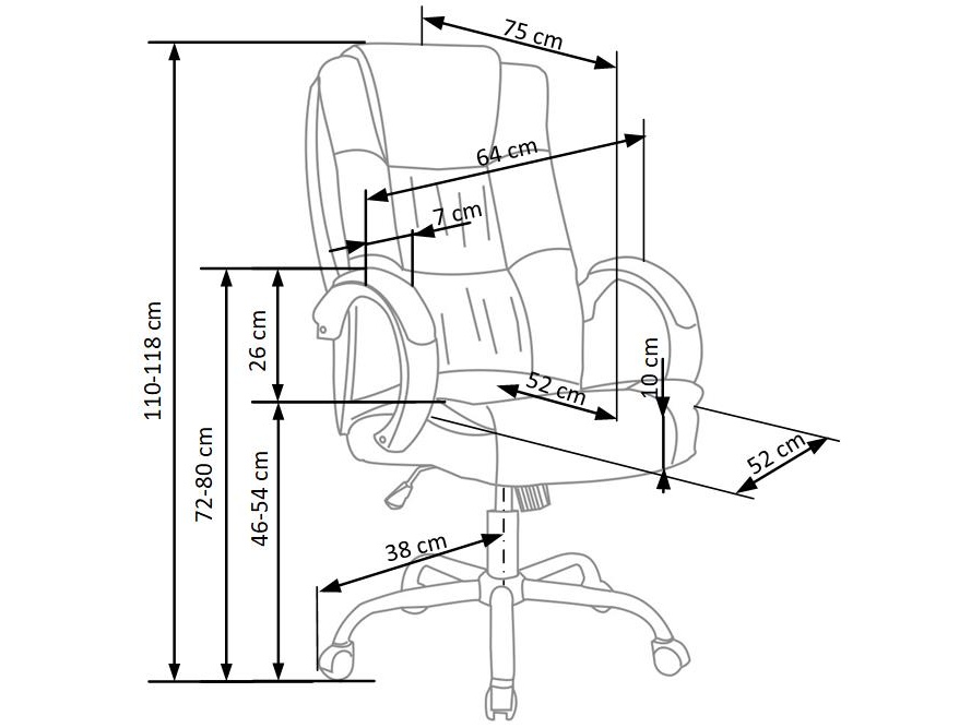 Darbo kėdė RELAX 6