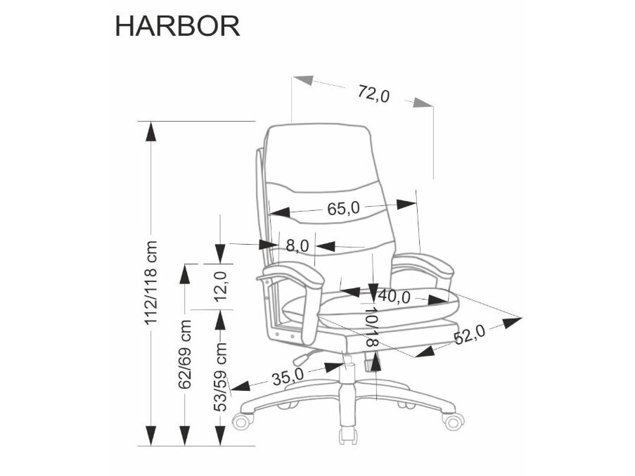 Darbo kėdė HARBOR 9 Darbo kėdė HARBOR 9