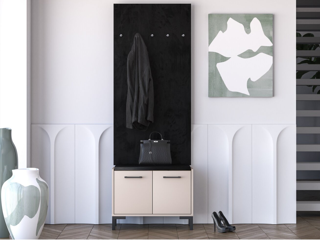 Drabužių kabykla OIVEN 04 1 Drabužių kabykla OIVEN 04 1