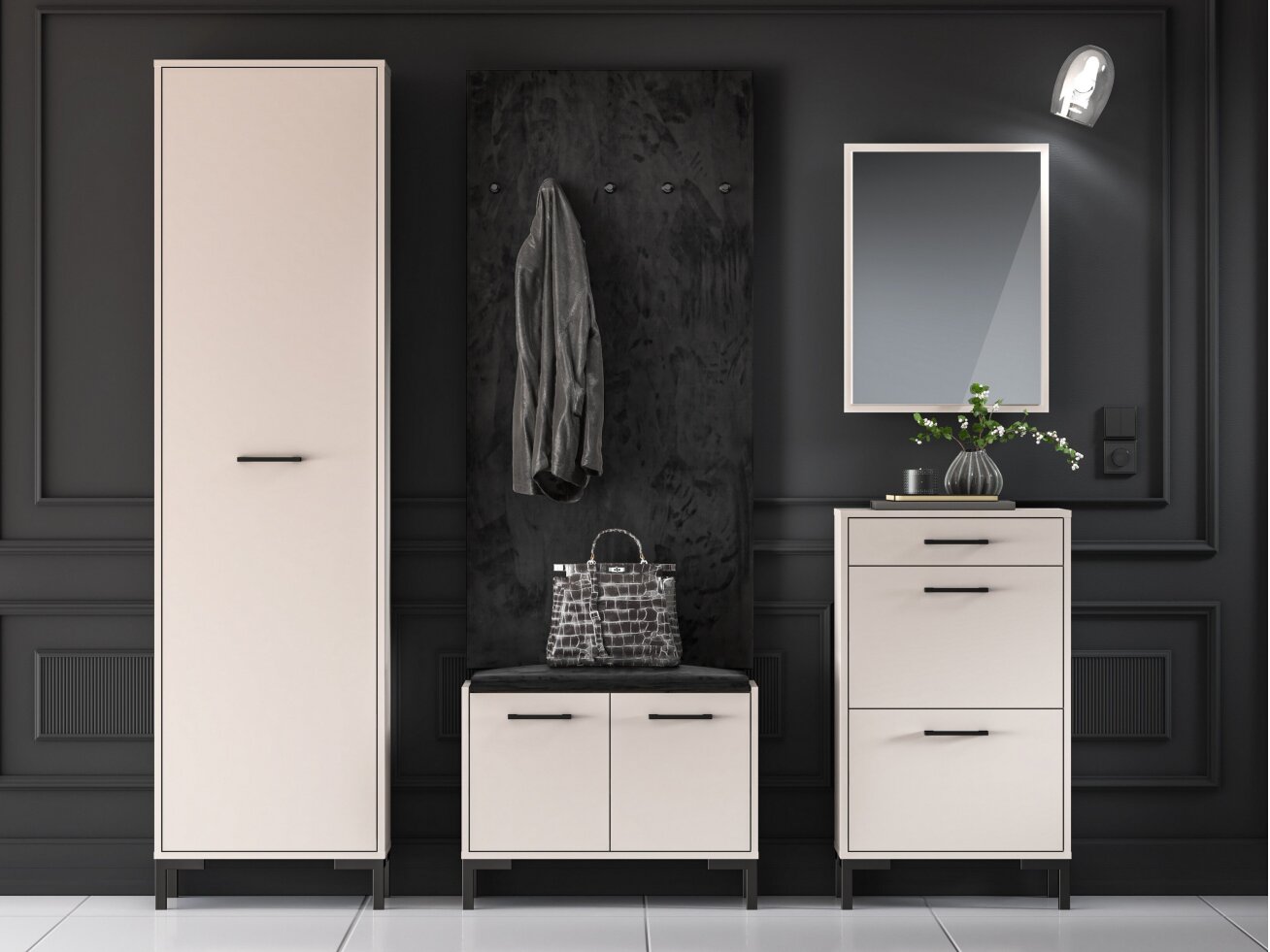 Drabužių kabykla OIVEN 04 5 Drabužių kabykla OIVEN 04 5