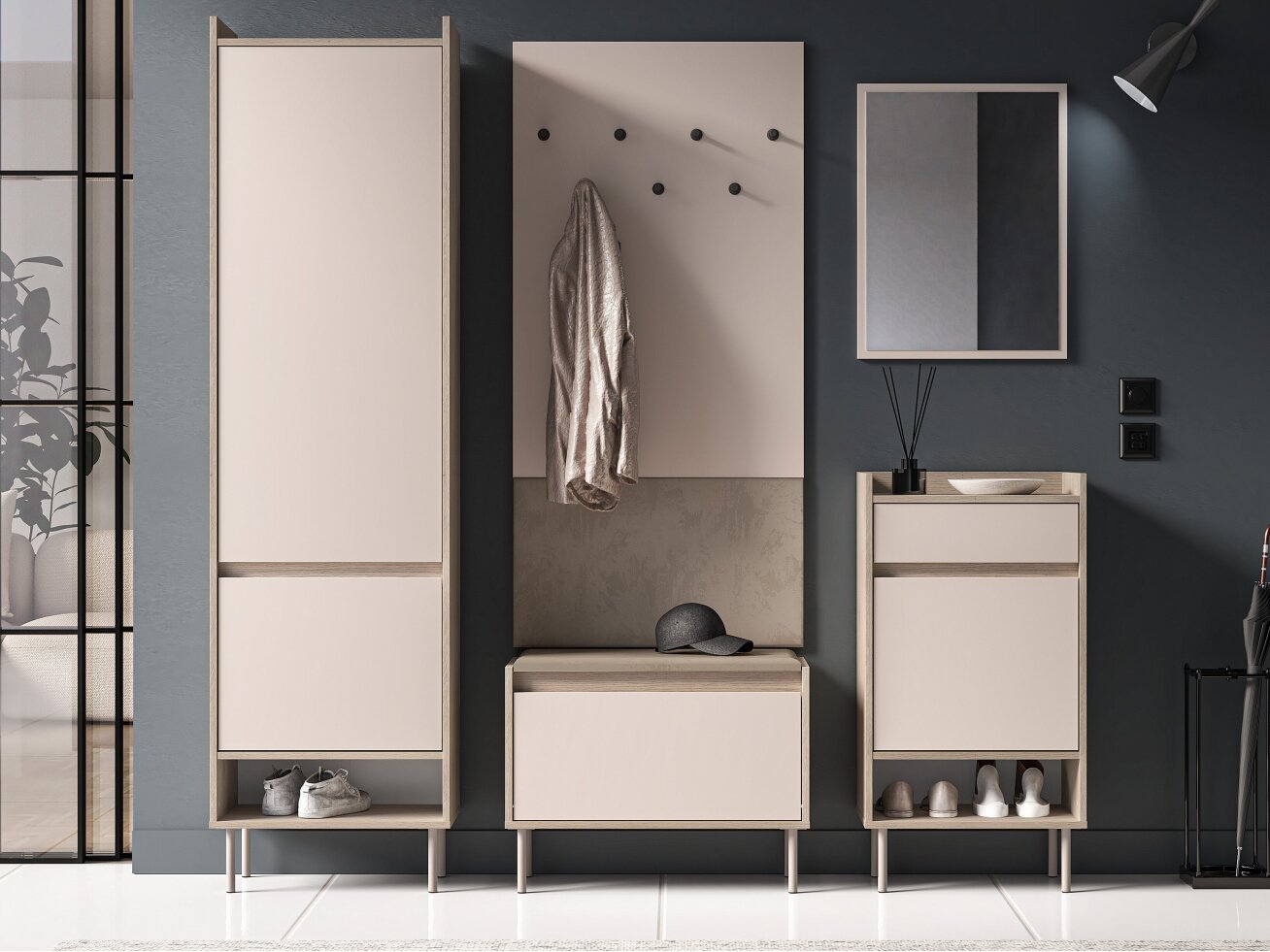 Drabužių kabykla VOCO 07 4