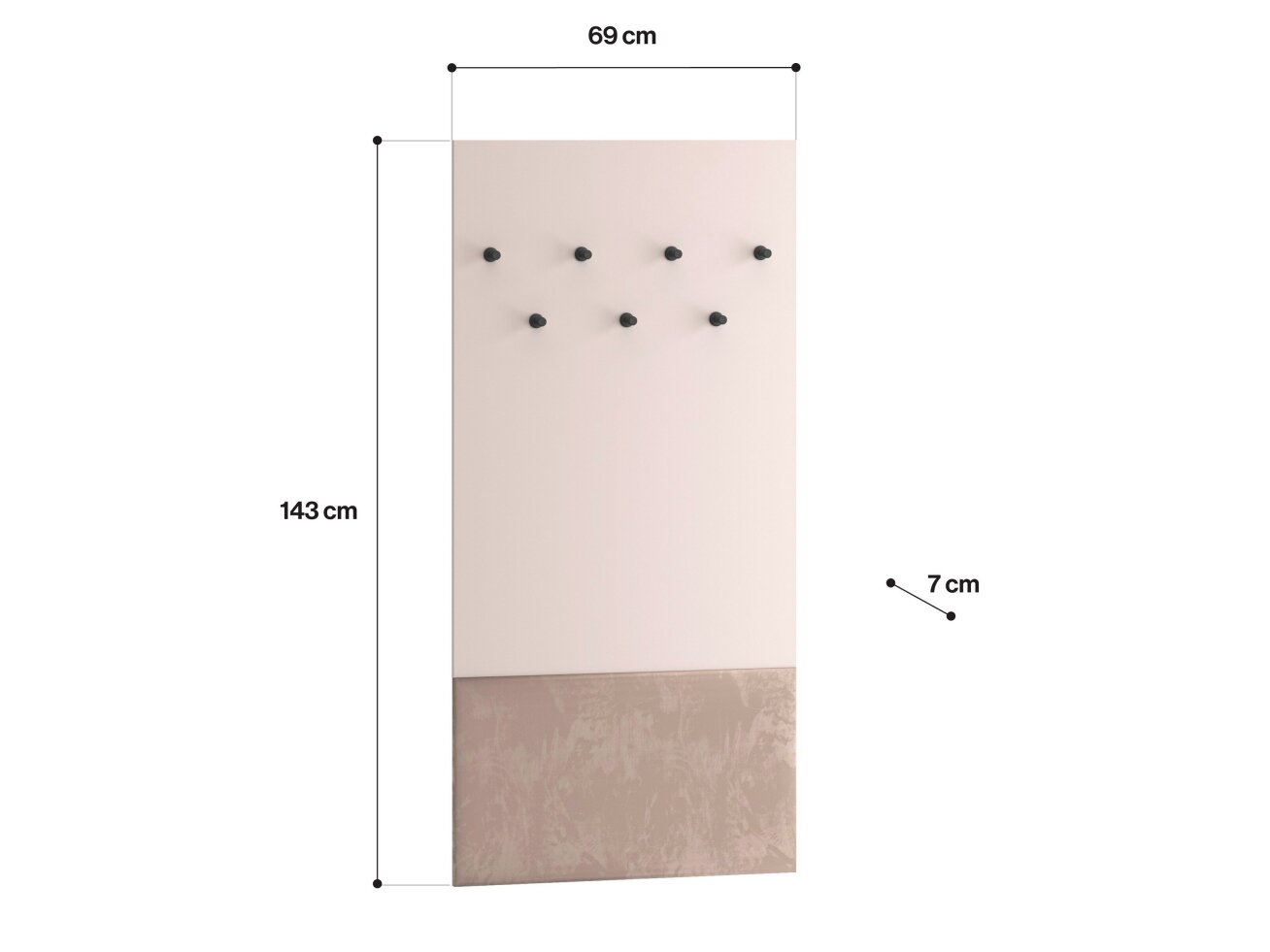 Drabužių kabykla VOCO 08 2