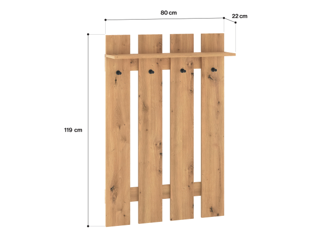 Drabužių kabykla RENES 04 2