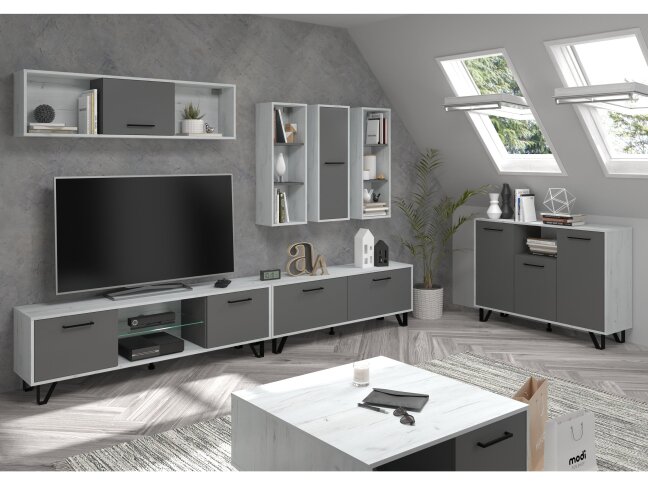 Drabužių kabykla su veidrodžiu BOS-19 3