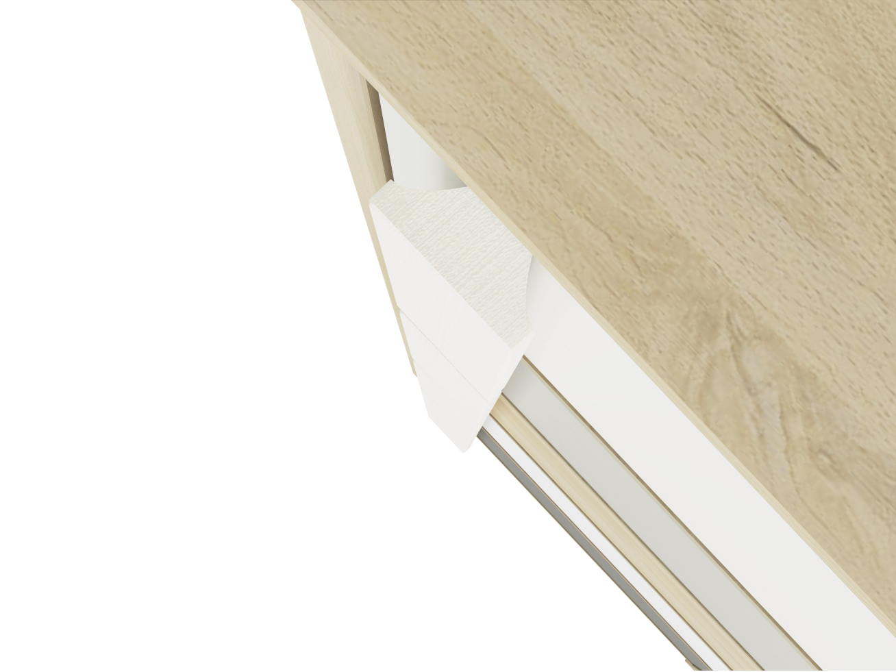 Durelės lentynai DROP 06 W 4 Durelės lentynai DROP 06 W 4