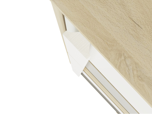 Durelės lentynai DROP 06 W 4