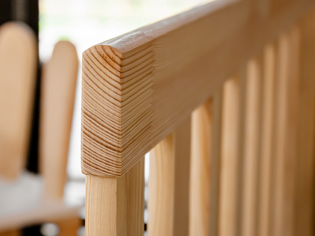 Dviaukštė vaikiška lova KONRAD 80x180 8