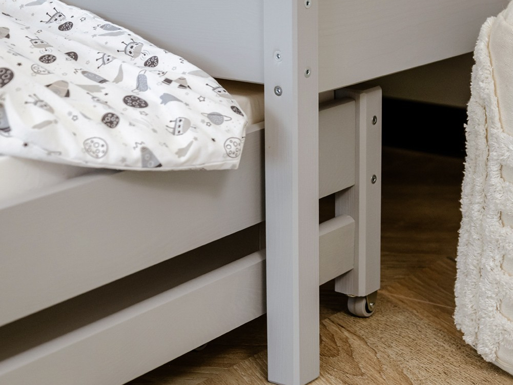 Dvigulė vaikiška lova su stalčiais KAJA 80x160 17