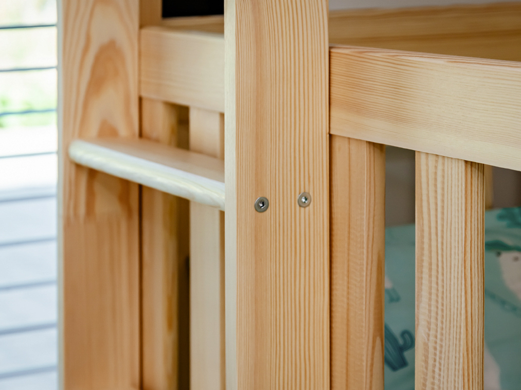 Dviaukštė vaikiška lova KONRAD 80x160 8 Dviaukštė vaikiška lova KONRAD 80x160 8