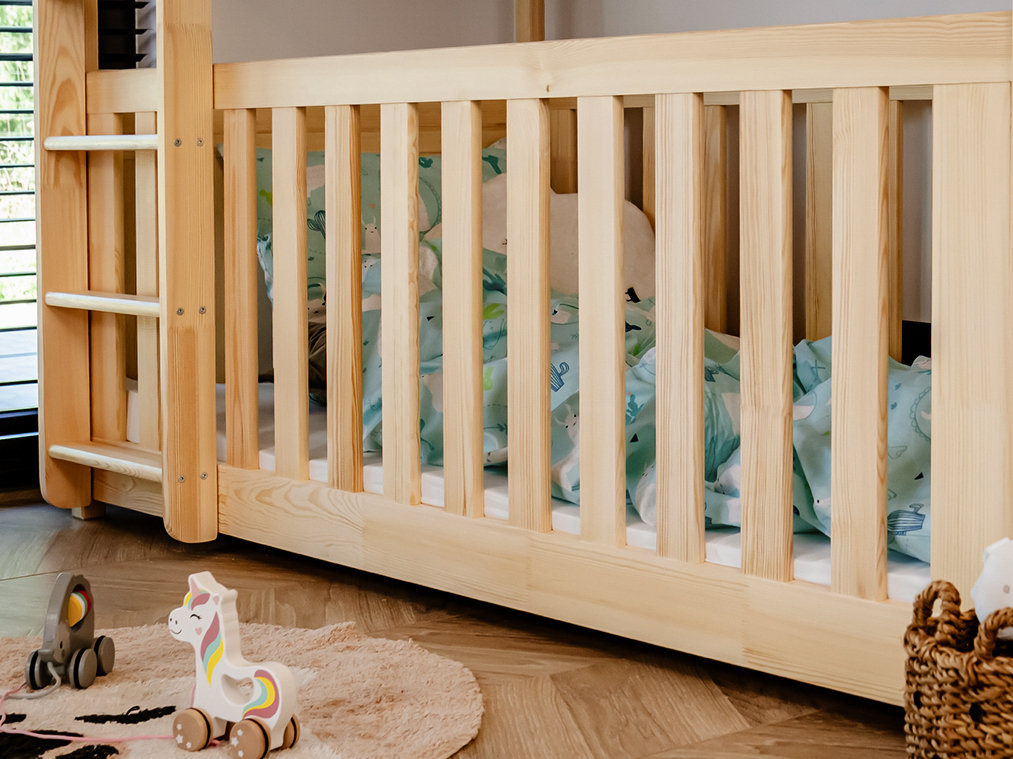 Dviaukštė vaikiška lova KONRAD 80x180 9