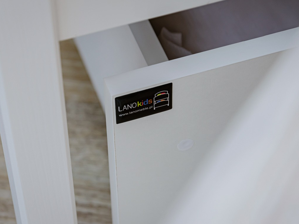 Dviaukštė vaikiška lova su stalčiais MONIKA 80x180 6 Dviaukštė vaikiška lova su stalčiais MONIKA 80x180 6