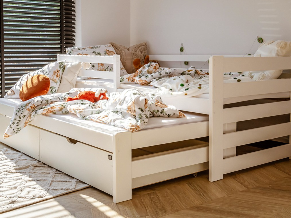 Dvigulė vaikiška lova su stalčiais SENSO 80x200 8 Dvigulė vaikiška lova su stalčiais SENSO 80x200 8