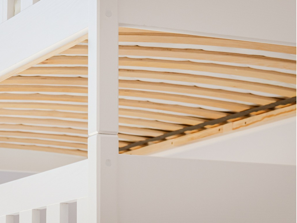 Dviaukštė vaikiška lova su stalčiais DAWID 90x200 6 Dviaukštė vaikiška lova su stalčiais DAWID 90x200 6