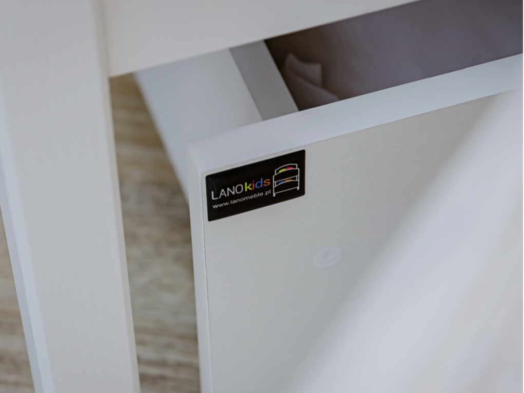 Dviaukštė vaikiška lova su stalčiais MONIKA 90x190 6 Dviaukštė vaikiška lova su stalčiais MONIKA 90x190 6