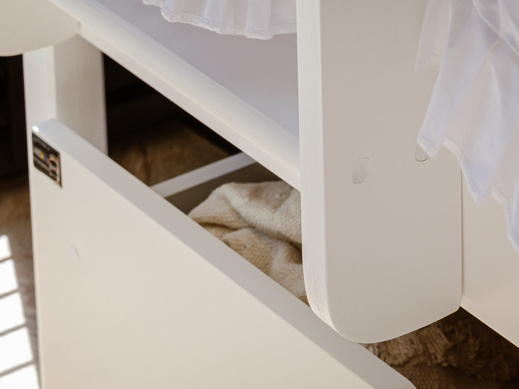 Dviaukštė vaikiška lova su stalčiais DAWID 80x200 6