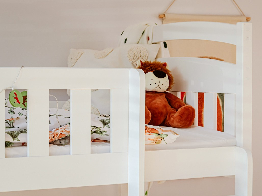 Dviaukštė vaikiška lova su stalčiais IGNAS 80x180 5 Dviaukštė vaikiška lova su stalčiais IGNAS 80x180 5