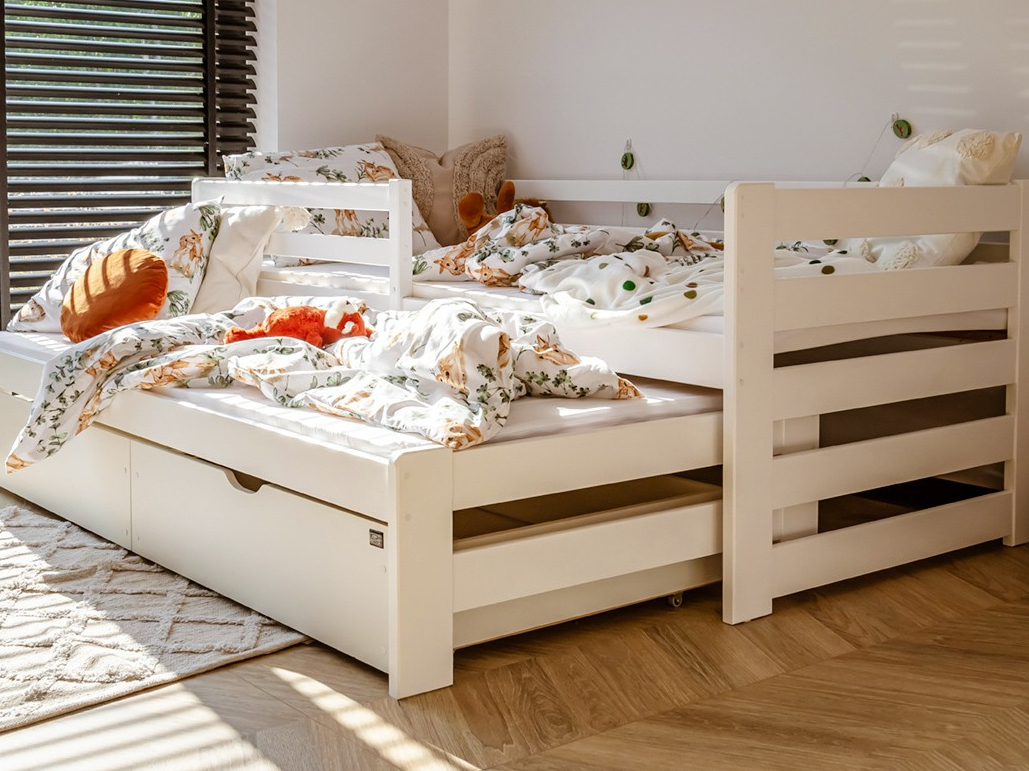 Dvigulė vaikiška lova su stalčiais SENSO 80x160 8 Dvigulė vaikiška lova su stalčiais SENSO 80x160 8