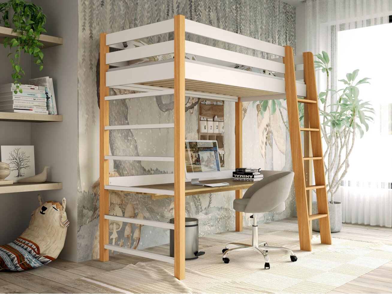 Dviaukštė lova NIKO