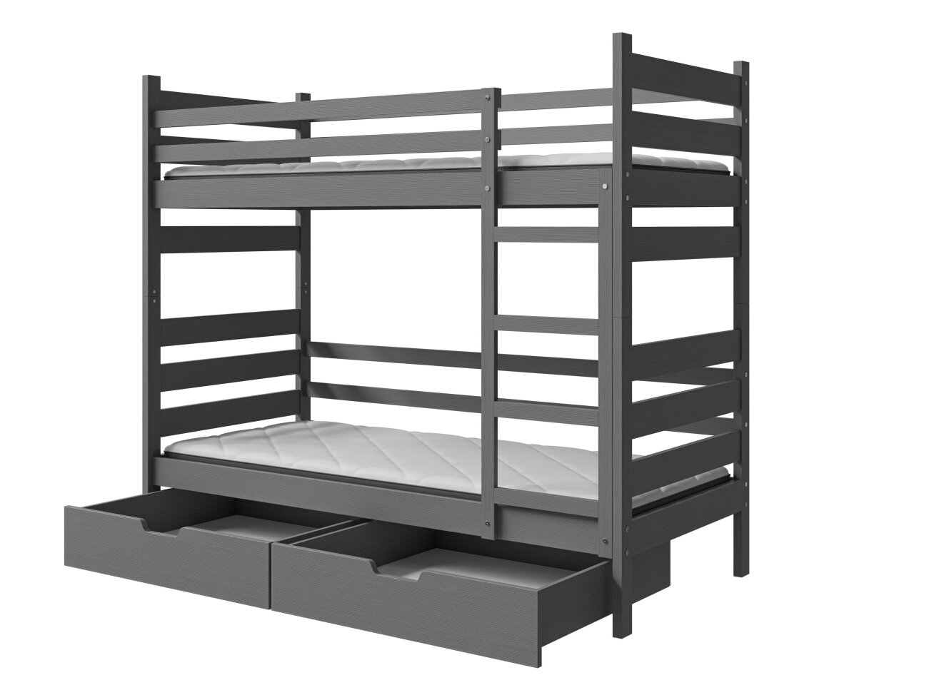 Dviaukštė lova su stalčiais DAREK 2