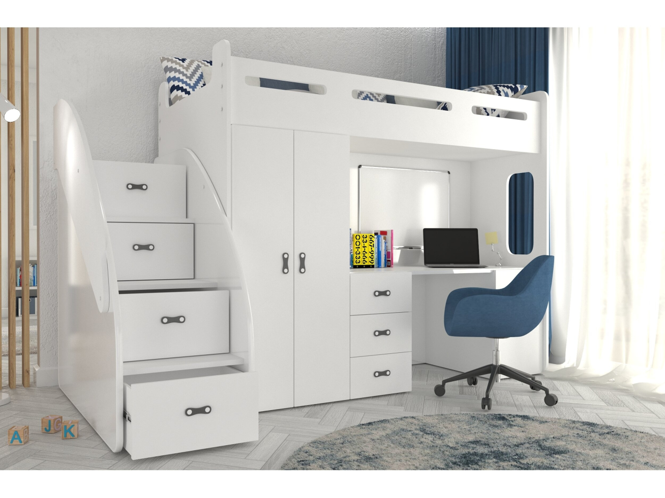 Vaikiška lova ZUZIA PLUS 3