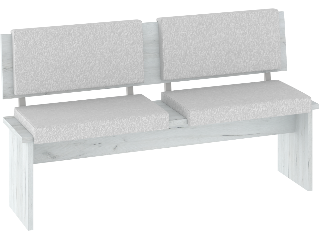 Dvivietis minkštasuolis BON-01 eko balta Dvivietis minkštasuolis BON-01 eko balta