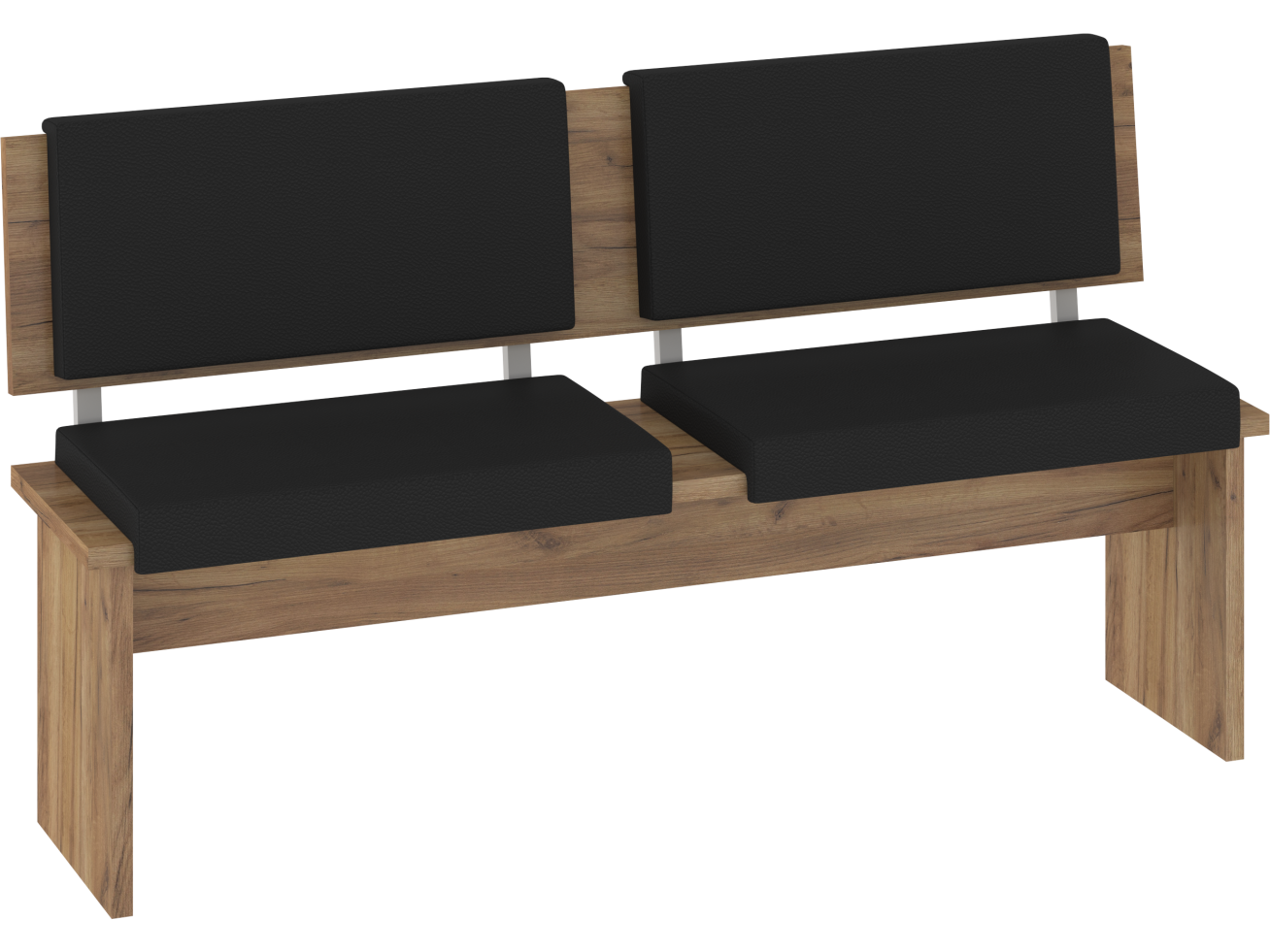 Dvivietis minkštasuolis BON-01 eko juoda