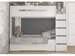 Dviaukštė vaikiška lova BLANC P