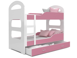 Dviaukštė vaikiška lova DOMINIK