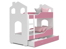 Dviaukštė vaikiška lova DOMINIK DOMEK