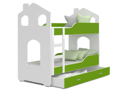 Dviaukštė vaikiška lova DOMINIK DOMEK