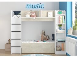 Dviaukštė vaikiška lova EVEREST L