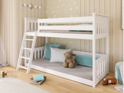 Dviaukštė vaikiška lova KEVIN 90x200