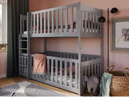 Dviaukštė vaikiška lova KONRAD 80x160