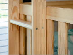 Dviaukštė vaikiška lova KONRAD 80x160