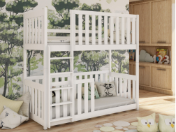 Dviaukštė vaikiška lova KONRAD 80x160